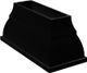 Vent-A-Hood® Premier Magic Lung® Designer Series JCIH/B1 66" Black Carbide Island Range Hood-1