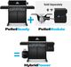 Broil King® Baron™ 590 Pro Shadow 63" Black Freestanding Liquid Propane Grill-3