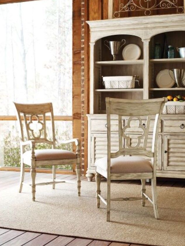 Kincaid® Weatherford Cornsilk Arm Chair-2