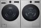 LG Graphite Steel Front Load Washer & Electric Dryer Laundry Pair-0