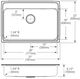 Elkay Lustertone® Classic Lustrous Satin 31" x 22" x 6-1/2" MR2-Hole Single Bowl Drop-In ADA Sink-2