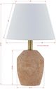 Forty West Cortez Brown Mini Lamp-1