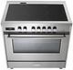 Verona® Ultima 36" Stainless Steel Pro Style Induction Range-5