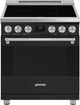 Smeg Professional 30" Matt Black Pro Style Induction Range-0