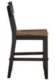 Steve Silver Co. Bermuda Black/Dark Acacia Counter Stool-2