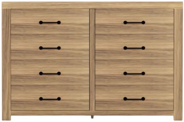 Perdue Woodworks 67,000 Essential Brown 8-Drawer Chest-1