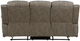 Homelegance® Centeroak Sandy Brown Manual Double Reclining Sofa-4