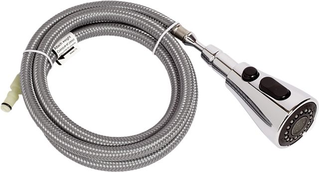 American Standard Polished Chrome Side Spray Assembly & Hose-0