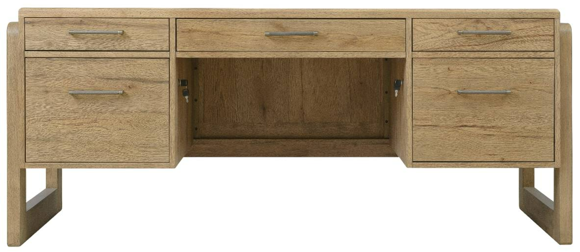 Hooker Furniture Kalamazoo Aged Executive Desk - Thumbnail 3