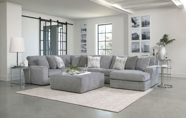 Jackson Furniture Glacier 4-Piece Shark Right Side Facing U-Shape Chaise Sectional-5