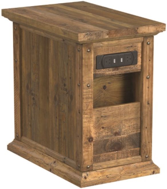 Null Furniture Hayden Valley Sandstone Chairside Cabinet-2