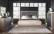 Legacy Classic Halifax Flax/Java Queen Upholstered Panel Bed-1