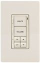 Crestron® Cameo® Almond Smooth infiNet EX® 277V Wireless Keypad-0