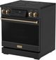 Thor Kitchen® Gordon Ramsay Series 30" Matte Black Pro Style Electric Range-2