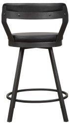 Mazin Furniture Appert Black/Dark Gray Swivel Counter Chair-2