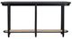 Crestview Collection Port Royal Natural Console Table with Black Base-2