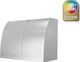 BlueStar® Atlas 36" Stainless Steel Wall Mounted Range Hood -1