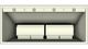 Vent-A-Hood® 54" Biscuit Wall Hood-3