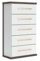 Signature Design by Ashley® Mazilar Brown/White Chest-0