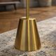 Northfield Living Lumina Brassed Gold Floor Lamp-2