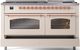 Ilve® Nostalgie II Series 60" Antique White Pro Style Dual Fuel Range-4