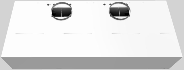Vent-A-Hood® 60" White Wall Mounted Range Hood-2