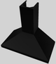 Vent-A-Hood® 42" Black Wall Mounted Range Hood-3