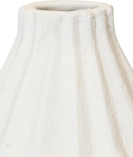 Harp & Finial® Acosta Matte Cream Small Vase-1