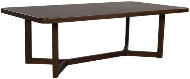 Signature Design by Ashley® Dilenno Dark Brown Rectangular Dining Table-2