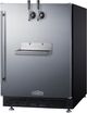 Summit® 5.3 Cu. Ft. Stainless Steel Built-In Cold Brew Coffee Kegerator-1