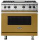 Viking® 36'' Golden Hour Sealed Burner Pro Style Gas Range-0