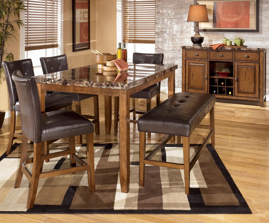 Signature Design by Ashley® Lacey Dark Brown Counter Stool