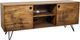 Porter International Designs Alpine Deer Natural TV Stand-0
