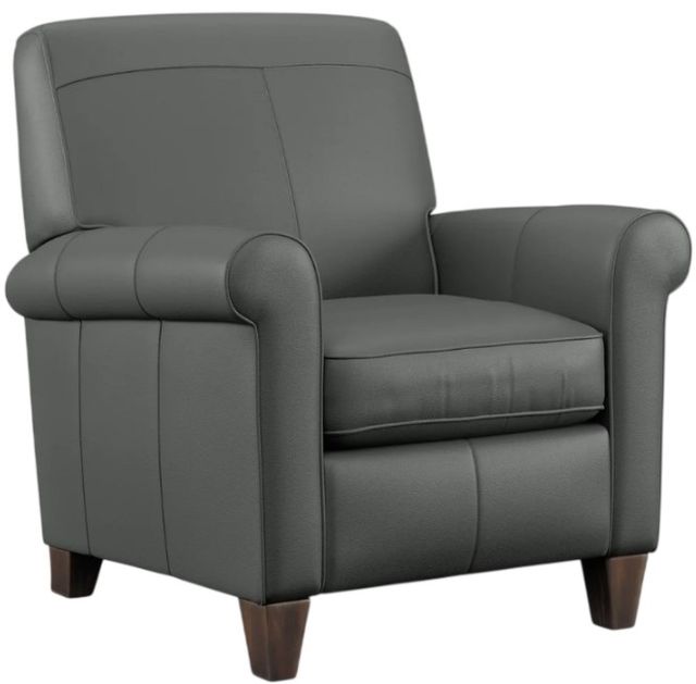 Flexsteel® Customizable Dana Leather Manual High-Leg 36" Recliner-2