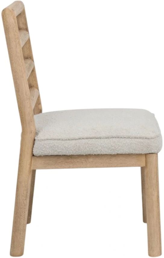 Modus Furniture Dorsey Ricotta Ladder Back Dining Side Chair-3