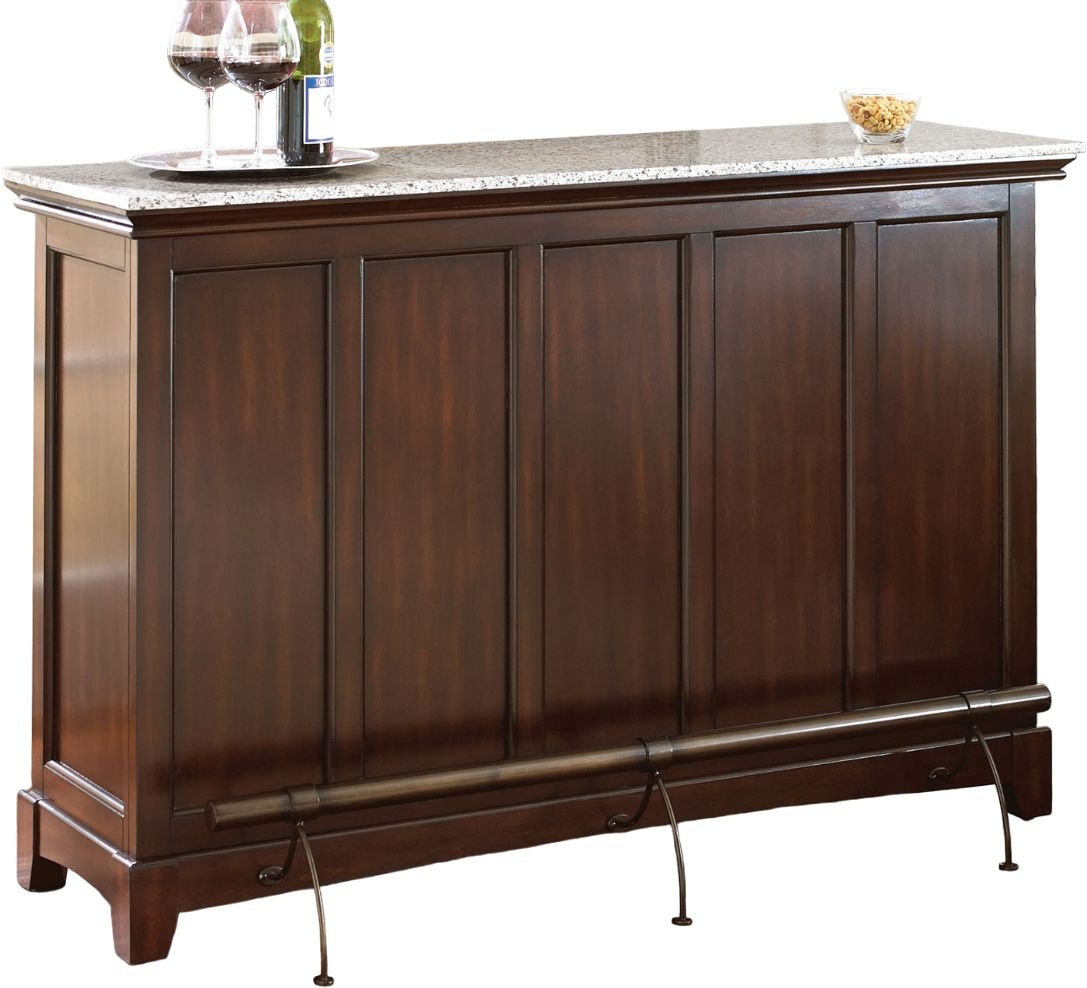 Steve Silver Newbury NW660B Bar Unit With Stone Top | Knight Furniture & Mattress | Bar - Bars