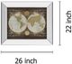 Classy Living Elizabeth Medley World Map 22" Wall Art-2