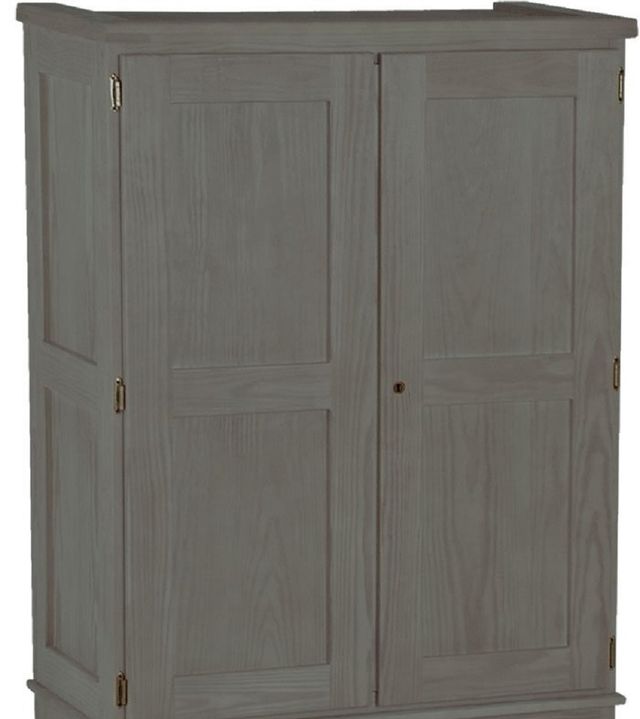 Crate Designs™ Furniture Graphite  Small Closet Armoire-1