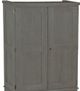 Crate Designs™ Furniture Graphite  Small Closet Armoire-1