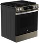 GE® 600 Series 30" Slate Slide In Gas Range-2