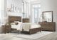 Mazin Furniture Corbin Rustic Brown Eastern King Bed In A Box-4
