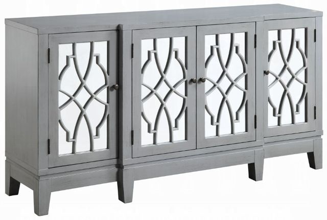 ACME Furniture Magdi Antique Gray Console Cabinet-0