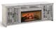 Sunny Designs™ Alpine Grey 4-Door Media Console with Fireplace Option-0