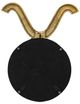 A & B Home Gold Aluminum Mirror-2