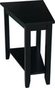 John Thomas Furniture® Destinations Solid Black Keystone Accent Table-0