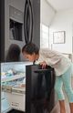 Frigidaire Gallery® 21.7 Cu. Ft. Black Stainless Steel Counter Depth French Door Refrigerator-2