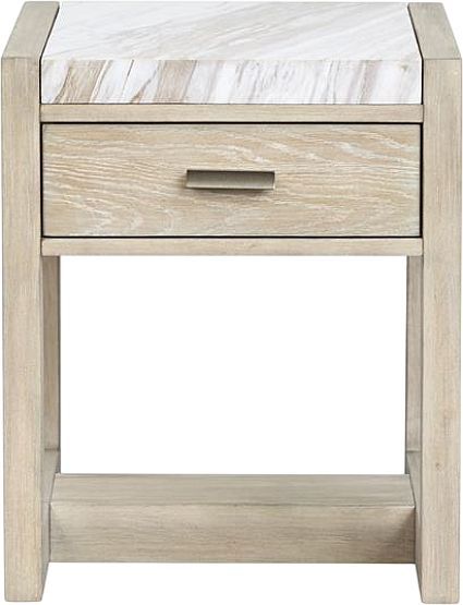 Magnussen Home® Preston Gallery Buff Rectangular End Table-2