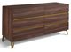 VIG Furniture Nova Domus Calabria Gold/Walnut Dresser-0