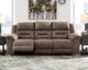 Signature Design by Ashley® Stoneland Fossil Power Reclining Sofa-4