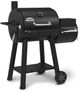 Broil King® Regal™ Charcoal Offset 400 Series 26" Black Freestanding Charcoal Grill-2